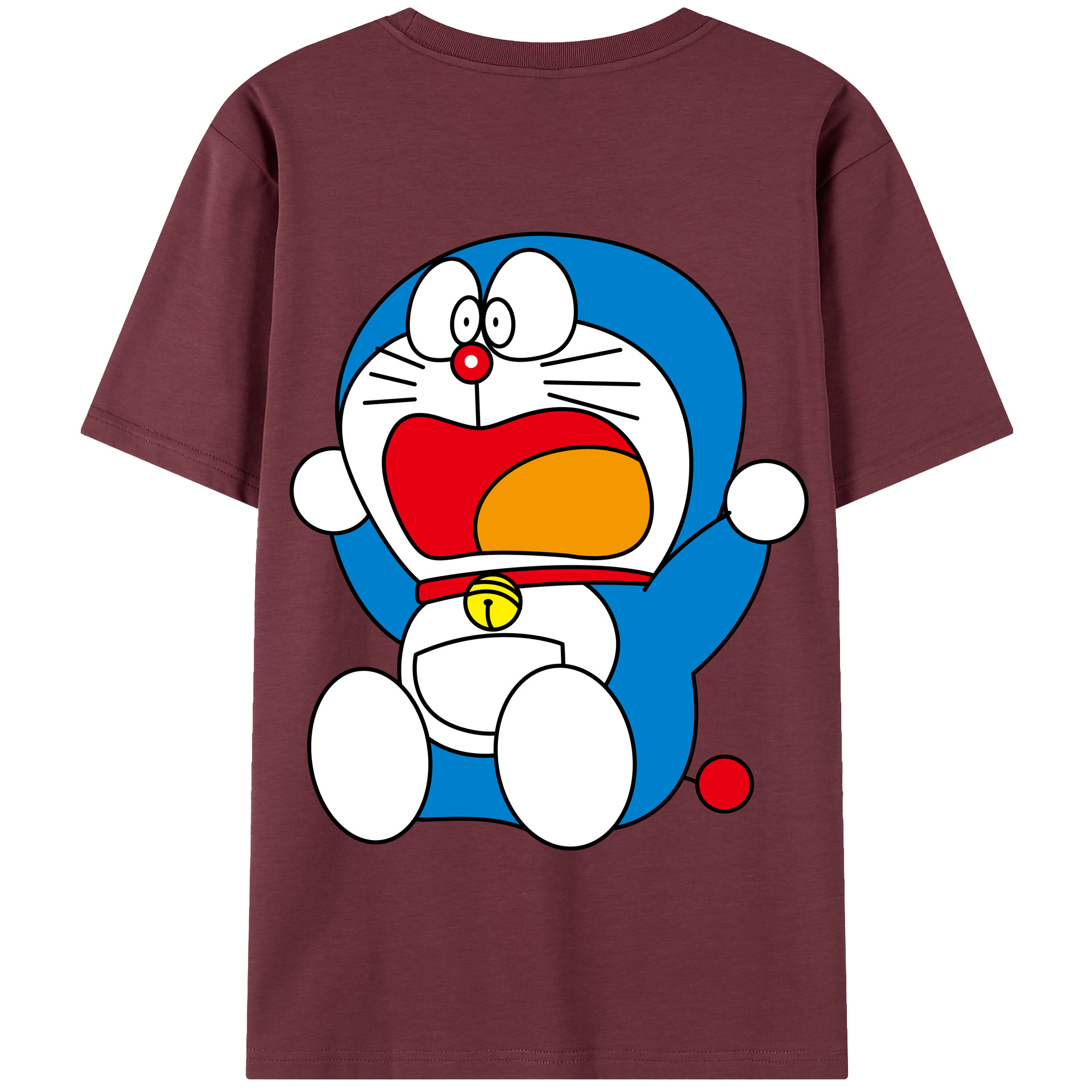 （画像用） ドラえもん Doraemon 綿100％半袖Tシャツ（背面プリント）